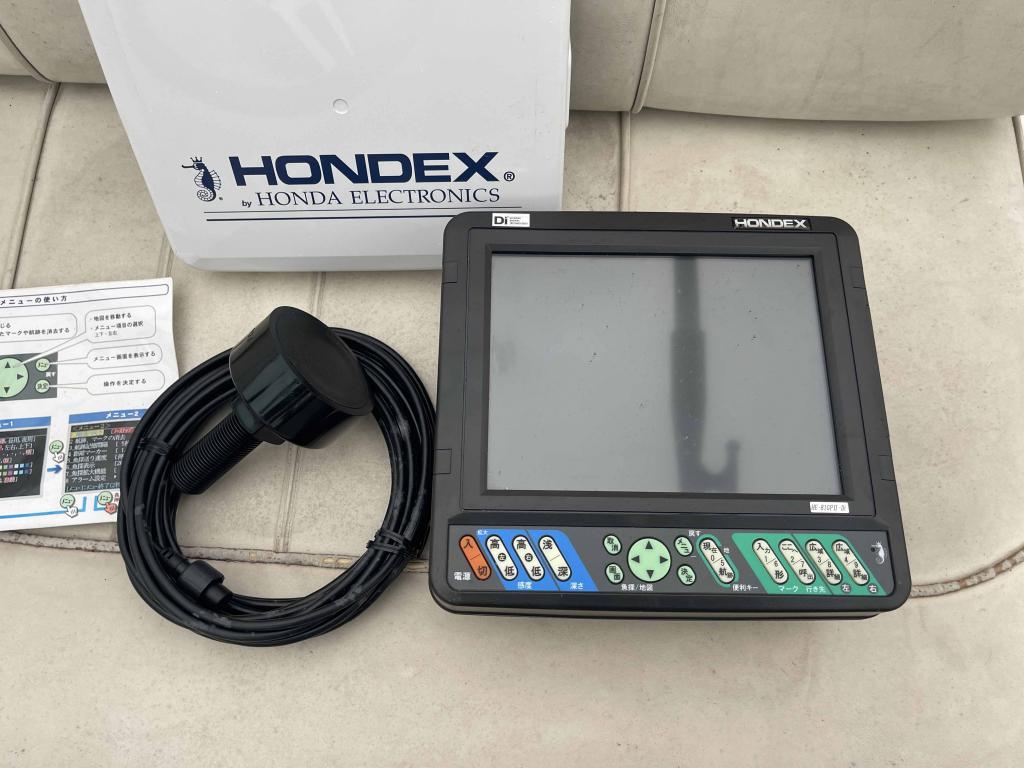 HONDEX GPS魚探 HE-81GPⅡ-Di | 中古船ソーマッチ