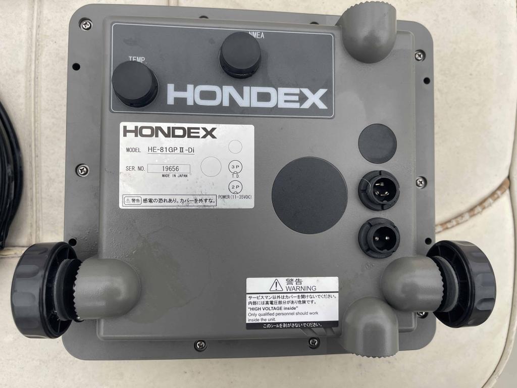 HONDEX GPS魚探 HE-81GPⅡ-Di | 中古船ソーマッチ