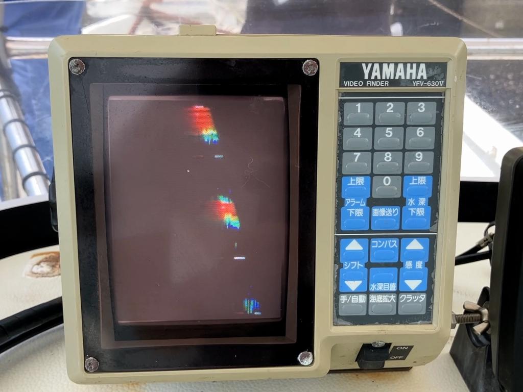 ヤマハ 魚探 YFV-630Ⅱ VIDEO FINDER （◇◇ヤマハ（ロイヤル