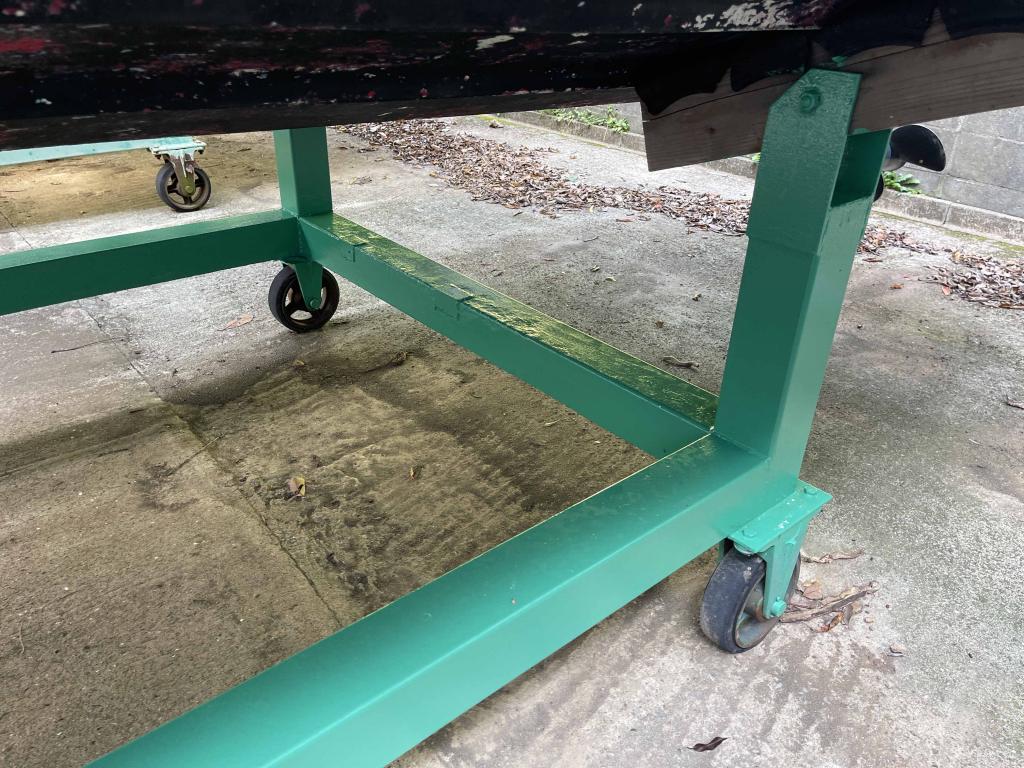 鉄製　船台　26ft 鉄製 船台 26ft