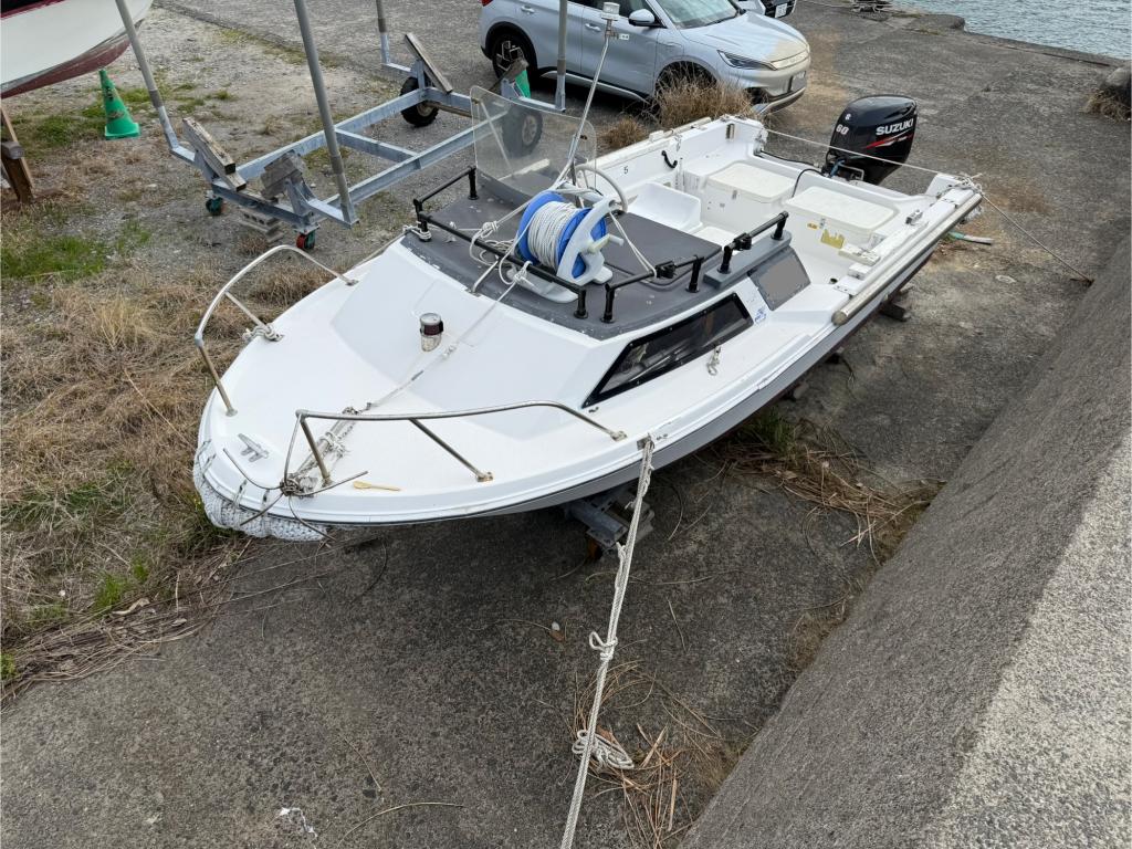 船検たっぷり 17ft YAMAHA 船 ボート HONDA 30船外機