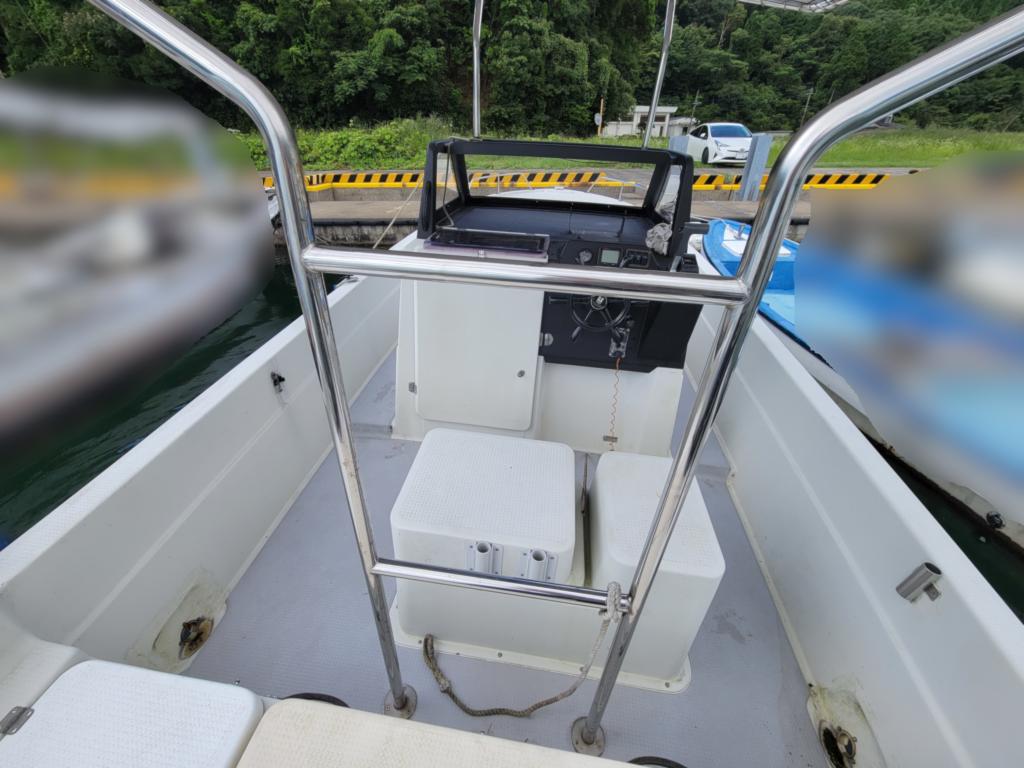 （取引中）値下げしましたUF-23(FE3)船体・船台のみ販売（現在使用中）※修理必要箇所あり ヤマハ UF-23 (FE3) | 中古船ソーマッチ