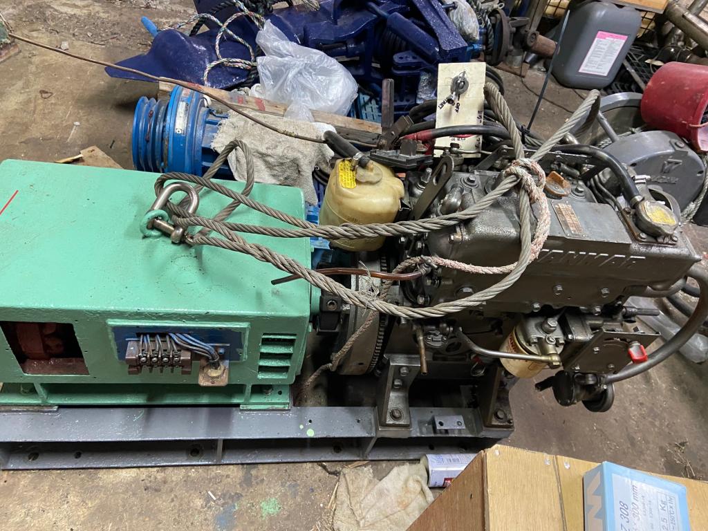 ヤンマー 補機50馬力 プラシレス発電機10Kw | 中古船ソーマッチ