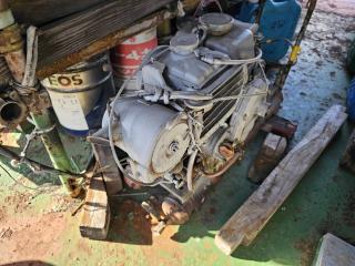  台船(78トン)と押船のセット