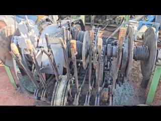  台船(78トン)と押船のセット