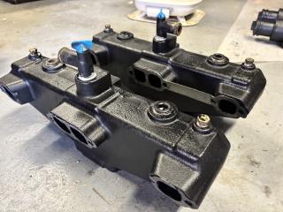 マーキュリー エキゾーストマニホールドとエルボー