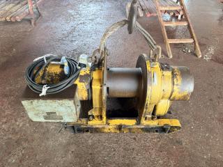 トーヨーコーケン株式会社 マイティ・プラ 電動ウインチ 3相200V MA-7 ロープ引張力1,000kg