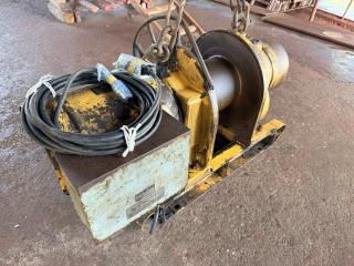 トーヨーコーケン株式会社 マイティ・プラ 電動ウインチ 3相200V MA-7 ロープ引張力1,000kg