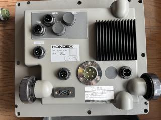ホンデックス HONDEX GPS魚探 HE-7311-Di 本体、電源ケーブル、振動子、ヘディングセンサー