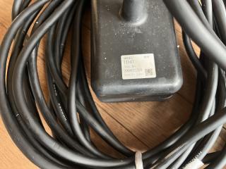 ホンデックス HONDEX GPS魚探 HE-7311-Di 本体、電源ケーブル、振動子、ヘディングセンサー