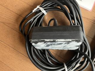 ホンデックス HONDEX GPS魚探 HE-7311-Di 本体、電源ケーブル、振動子、ヘディングセンサー