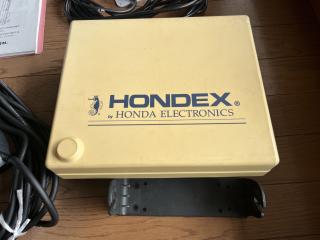 ホンデックス HONDEX GPS魚探 HE-7311-Di 本体、電源ケーブル、振動子、ヘディングセンサー