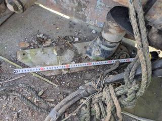 地元鉄工所の特注品 油圧三段ローラー ハイパワー