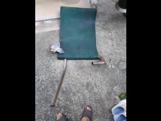 森山製作所 油圧式三段ネットローラー