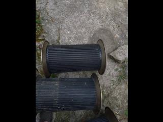 森山製作所 油圧式三段ネットローラー